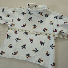Load image into Gallery viewer, Vintage 90s Mickey Mouse Sporty Turtleneck 3t
