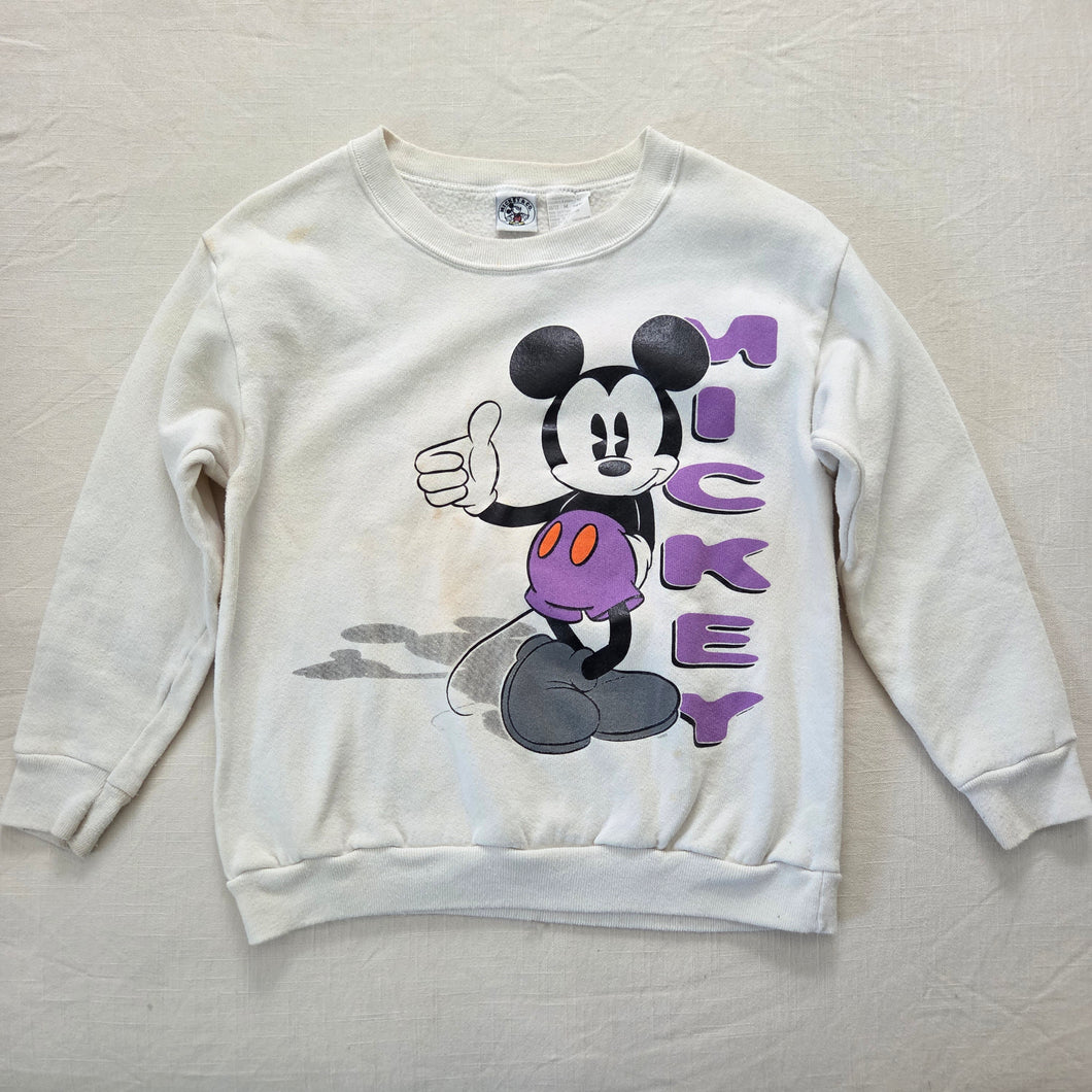 Vintage 90s Mickey & Co AOP Crewneck kids 10/12