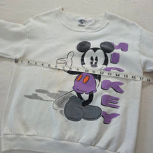 Load image into Gallery viewer, Vintage 90s Mickey &amp; Co AOP Crewneck kids 10/12
