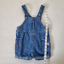 Load image into Gallery viewer, Carhartt Denim Shortalls 12 months
