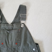 Load image into Gallery viewer, Vintage Gap Army Green Shortalls 3t
