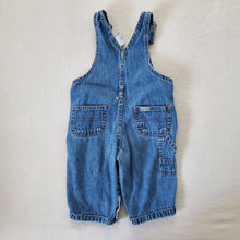 Load image into Gallery viewer, Vintage Calvin Klein Denim Overalls 3-6 months

