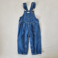 Load image into Gallery viewer, Vintage Lee Denim Overalls 18 months
