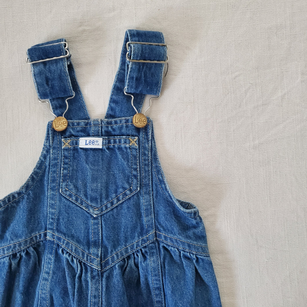 Vintage Lee Denim Overalls 18 months