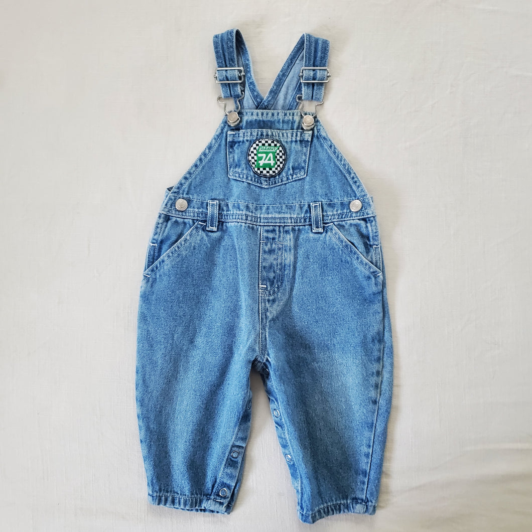 Vintage Old Navy Denim Overalls 6-12 months