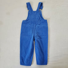 Load image into Gallery viewer, Vintage Blue Denim Overalls 2t/3t
