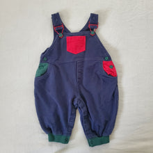 Load image into Gallery viewer, Vintage Color Block Jogger Overalls 3-6 months
