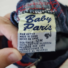 Load image into Gallery viewer, Vintage Leopard Flowers Denim Skirtall 12 months
