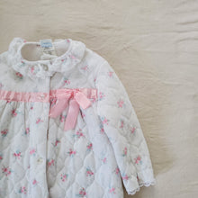 Load image into Gallery viewer, Vintage Quilted Floral Housecoat 3t
