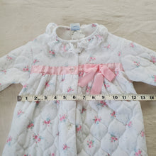 Load image into Gallery viewer, Vintage Quilted Floral Housecoat 3t
