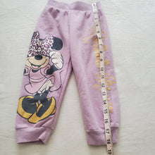 Load image into Gallery viewer, Minnie Mouse Pink Sweatpants 2t
