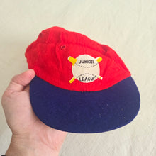 Load image into Gallery viewer, Vintage Baseball &quot;Junior League&quot; Cap 3-6 months

