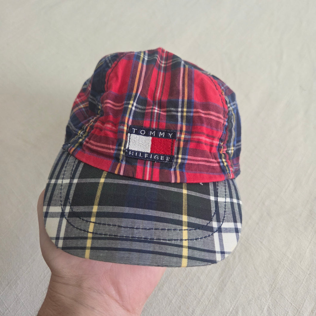 Vintage Tommy Hilfiger Plaid Cap 3-9 months