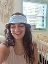 Load image into Gallery viewer, Vintage Visor-Style Bucket Hat kids 6-14
