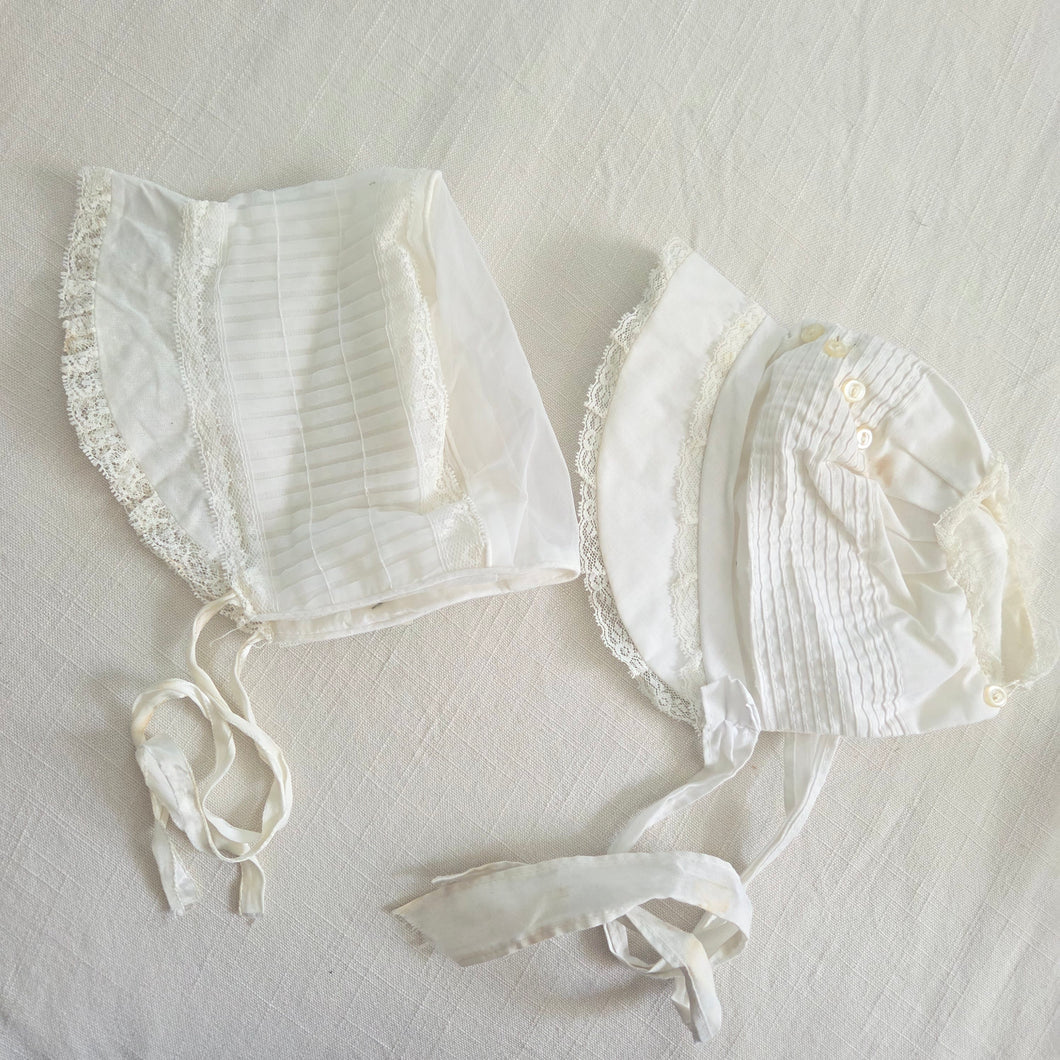 Vintage Bonnets Bundle 6-12 months