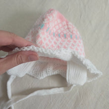 Load image into Gallery viewer, Vintage Pink Beanie 6-12 months
