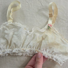 Load image into Gallery viewer, Vintage Bralette &amp; Ruffle Underwear Bundle 4t
