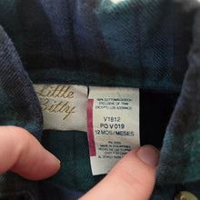 Load image into Gallery viewer, Vintage Bundle Plaid Buttondown + Cord Pants 6-9 months
