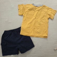 Load image into Gallery viewer, Vintage Boys Bundle Racing Shirt + Shorts 3t
