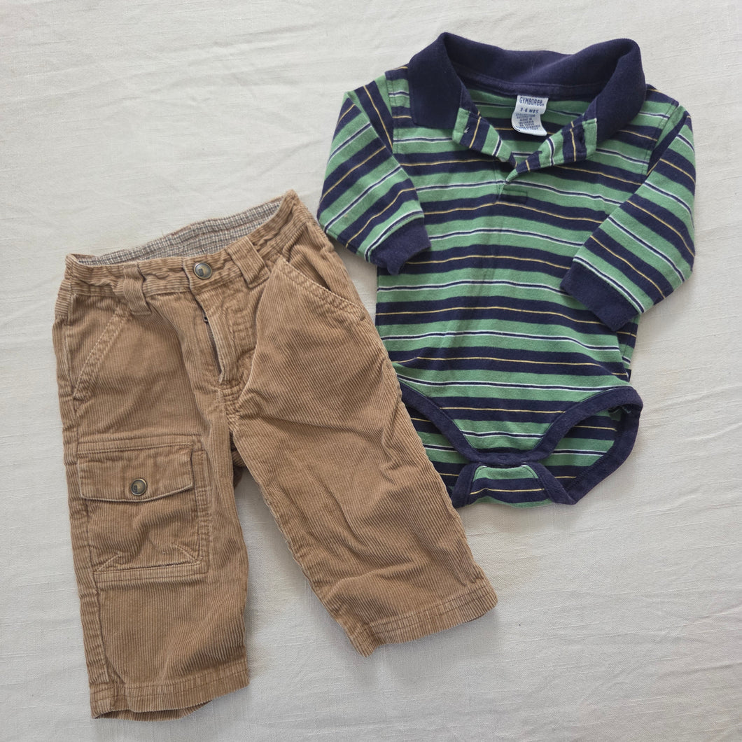 Vintage Gymboree Romper + Pants Bundle 6 months