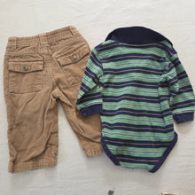 Load image into Gallery viewer, Vintage Gymboree Romper + Pants Bundle 6 months
