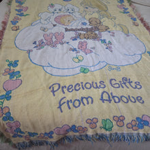 Load image into Gallery viewer, Vintage Precious Moments Woven Toddler Blanket
