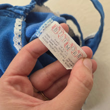 Load image into Gallery viewer, Vintage Blue Girly Overalls 18-24 months
