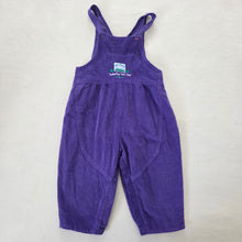 Load image into Gallery viewer, Vintage Timberline Trail Club Purple Overalls 24 months
