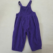 Load image into Gallery viewer, Vintage Timberline Trail Club Purple Overalls 24 months
