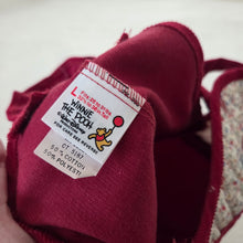 Load image into Gallery viewer, Vintage 70s Maroon Girly Overalls 2t
