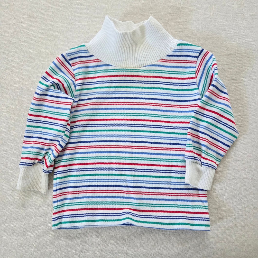Vintage Healthtex Colorful Turtleneck 9-12 months