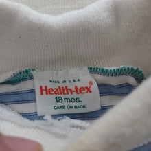 Load image into Gallery viewer, Vintage Healthtex Cool Striped Turtleneck 9-12 months
