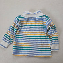Load image into Gallery viewer, Vintage Healthtex Cool Striped Turtleneck 9-12 months
