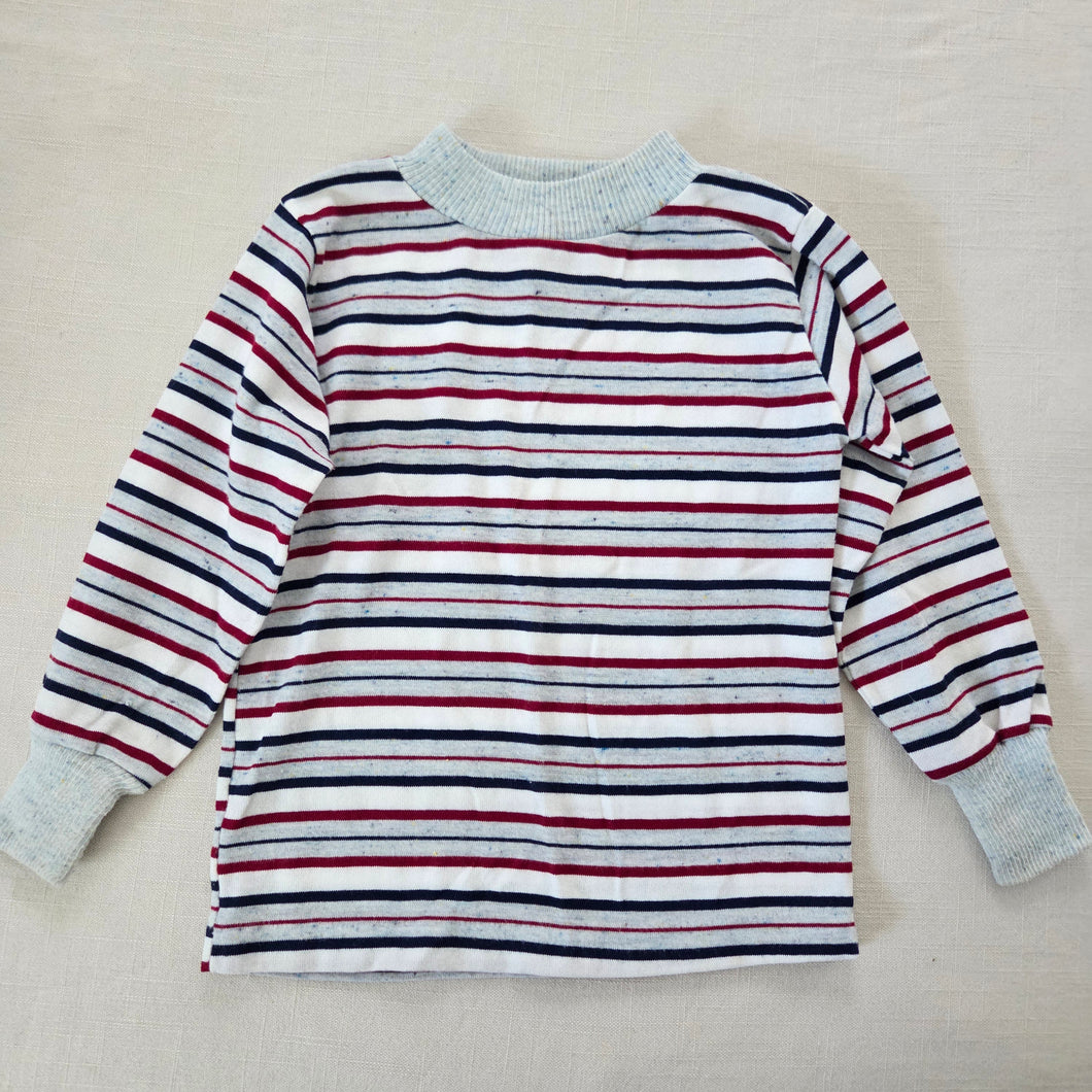 Vintage Healthtex Speckled Striped Long Sleeve 4t