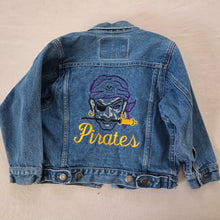 Load image into Gallery viewer, Vintage &quot;Pirates&quot; Jean Jacket 4t
