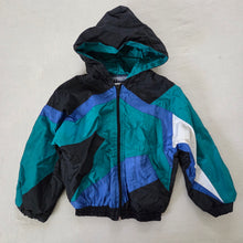 Load image into Gallery viewer, Vintage Cool Color Block Windbreaker 3t/4t

