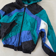 Load image into Gallery viewer, Vintage Cool Color Block Windbreaker 3t/4t
