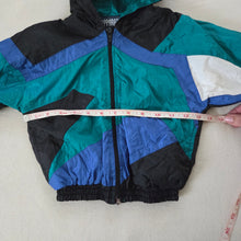 Load image into Gallery viewer, Vintage Cool Color Block Windbreaker 3t/4t
