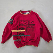 Load image into Gallery viewer, Vintage Levi&#39;s International Red Crewneck 3t
