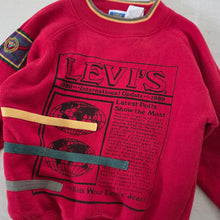 Load image into Gallery viewer, Vintage Levi&#39;s International Red Crewneck 3t
