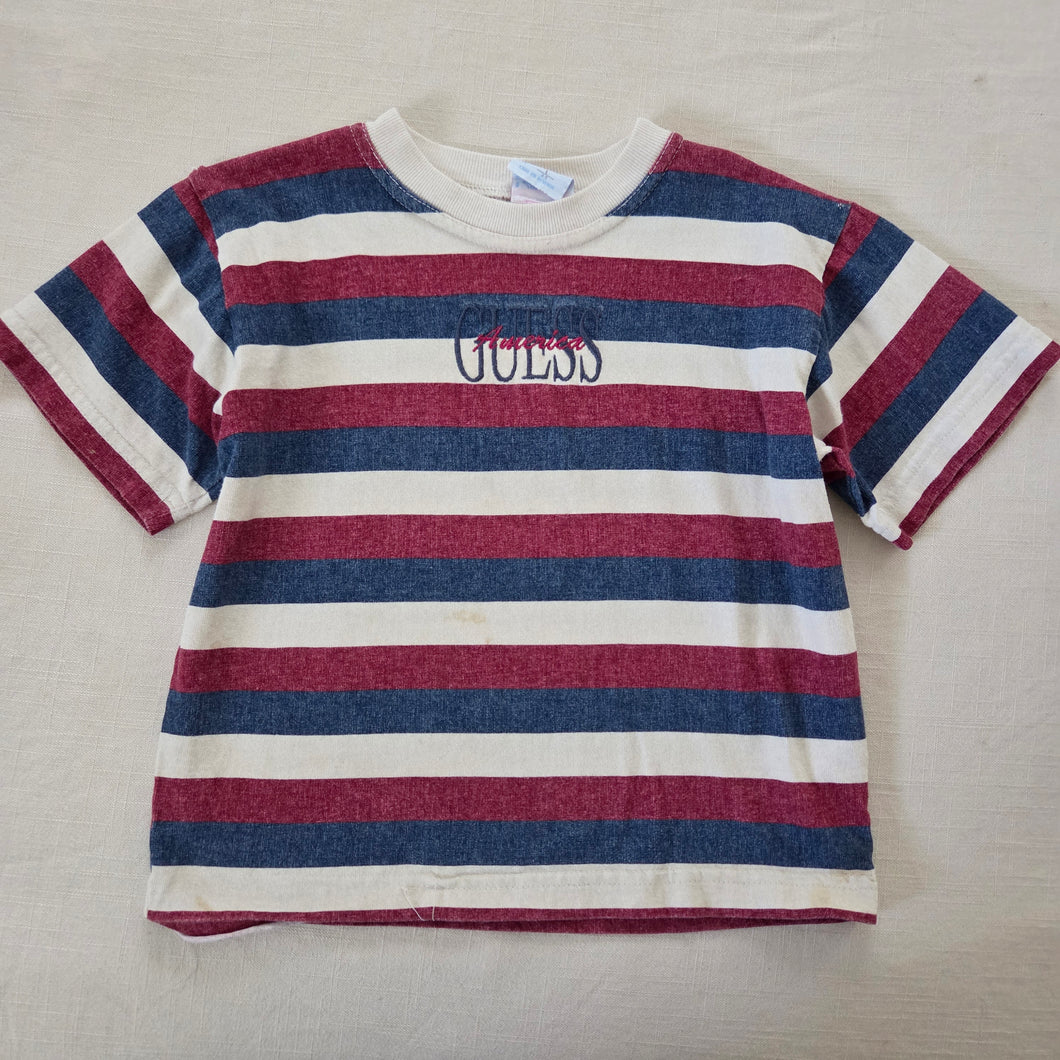 Vintage Guess Striped Tee 4t/5t