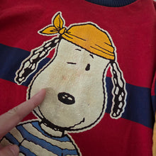Load image into Gallery viewer, Vintage 90s Snoopy Color Block Graphic Long Sleeve 3t
