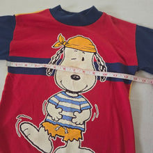 Load image into Gallery viewer, Vintage 90s Snoopy Color Block Graphic Long Sleeve 3t
