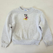 Load image into Gallery viewer, Vintage 90s Mickey Mouse Patch Crewneck 3t/4t

