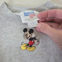 Load image into Gallery viewer, Vintage 90s Mickey Mouse Patch Crewneck 3t/4t
