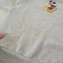 Load image into Gallery viewer, Vintage 90s Mickey Mouse Patch Crewneck 3t/4t

