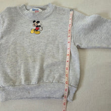 Load image into Gallery viewer, Vintage 90s Mickey Mouse Patch Crewneck 3t/4t
