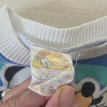 Load image into Gallery viewer, Vintage 80s Disney Mickey Mouse Football Sweatshirt 6-9 months
