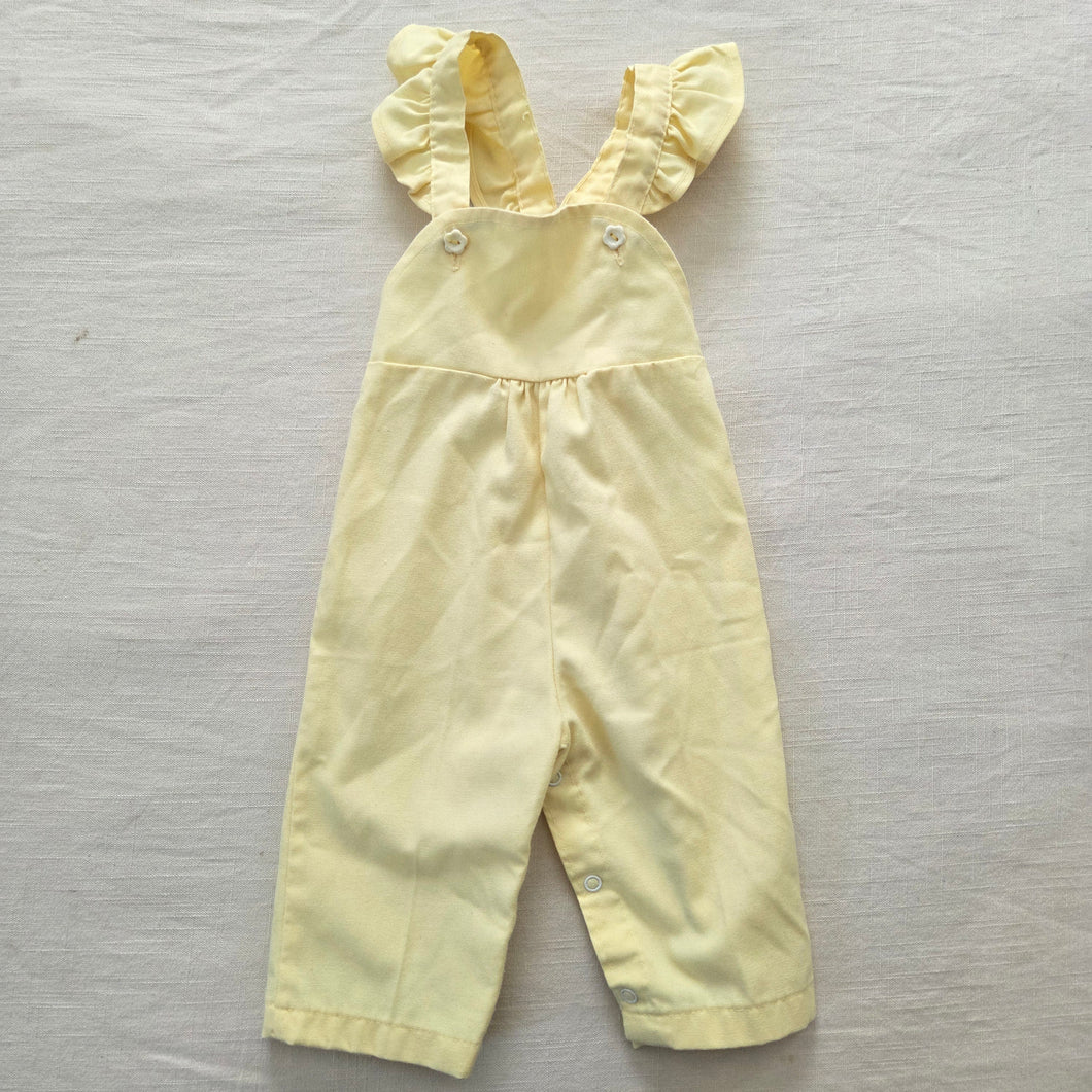 Vintage Healthtex Girly Overalls 12 months