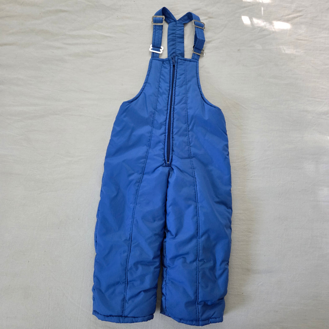 Vintage Royal Blue Snowsuit 4t